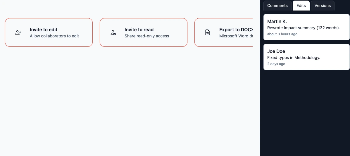 Version control and diff