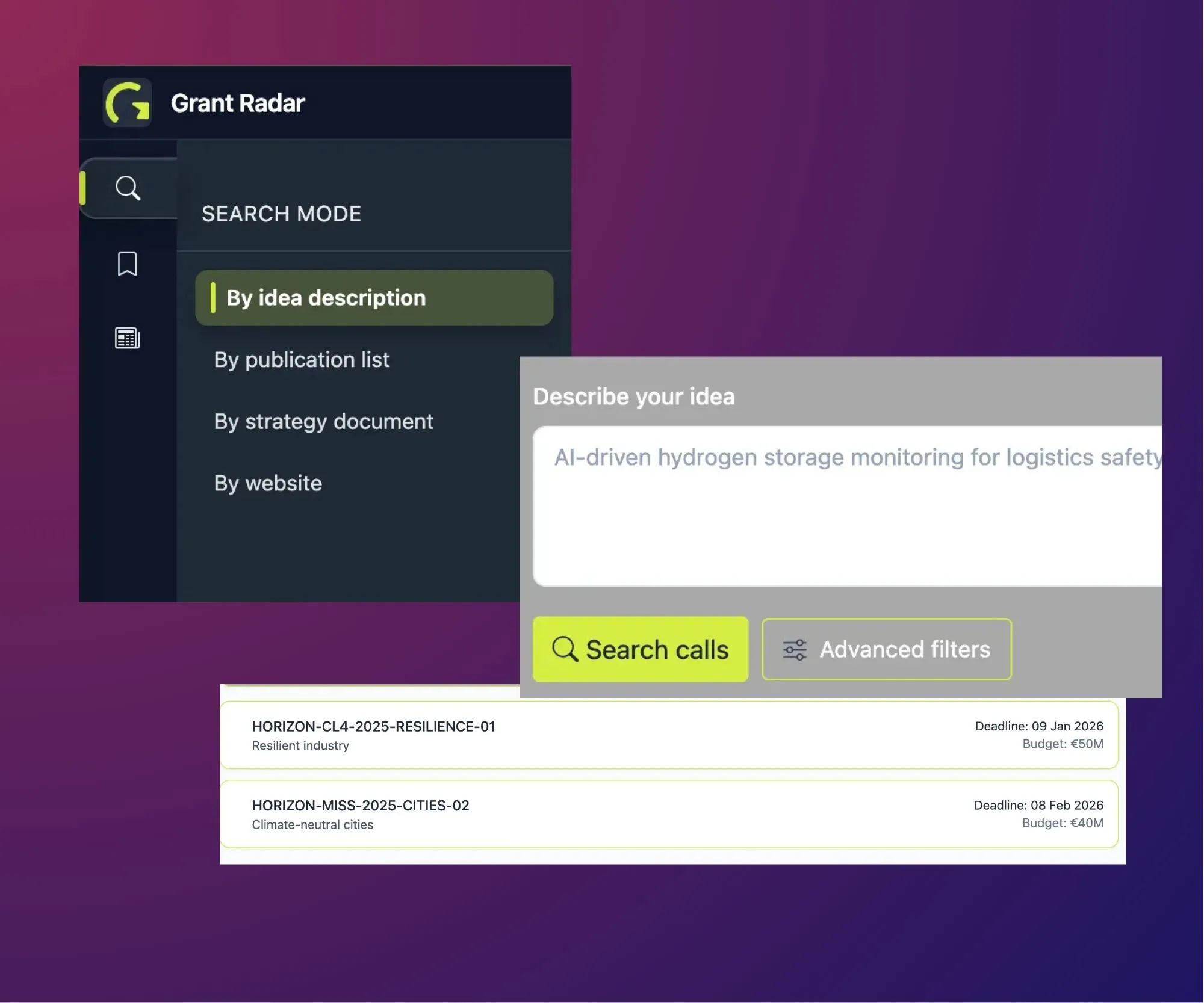 Grant Radar illustration